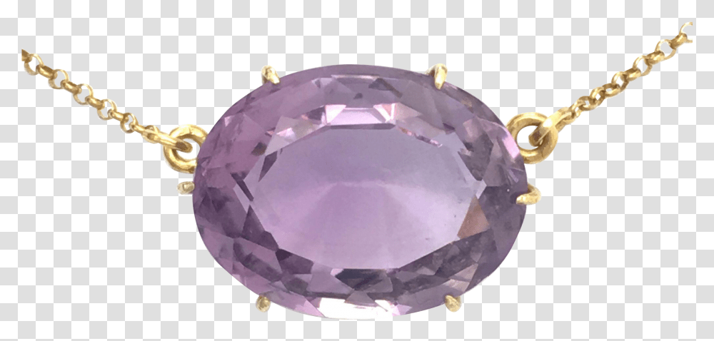 Victorian Amethyst Silver Gilt Brooch Conversion Necklace Crystal, Gemstone, Jewelry, Accessories, Accessory Transparent Png