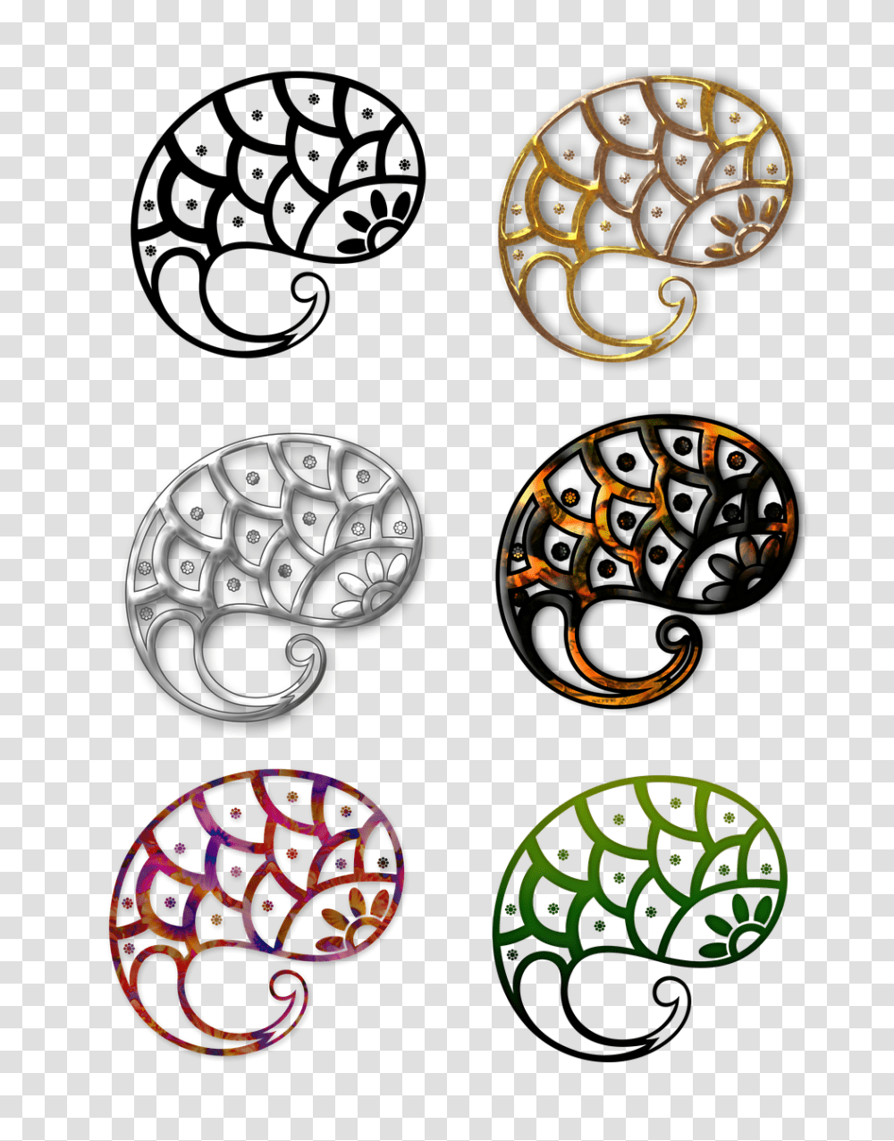 Victorian Art Deco Corner Dividers Design, Pattern, Sewing, Accessories, Accessory Transparent Png