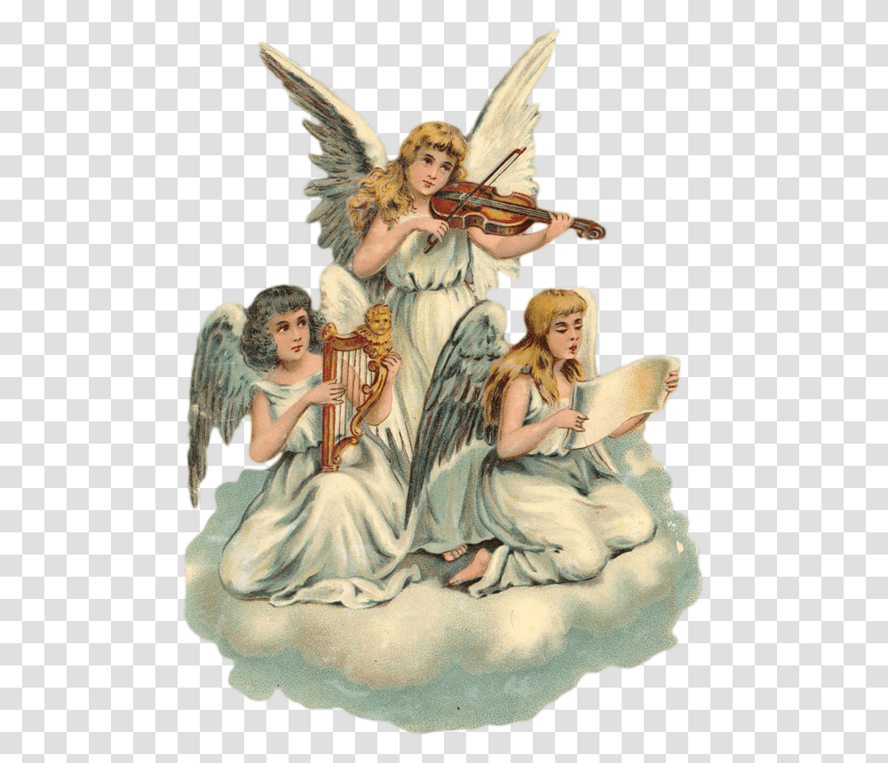 Victorian Cherub, Angel, Archangel, Painting Transparent Png
