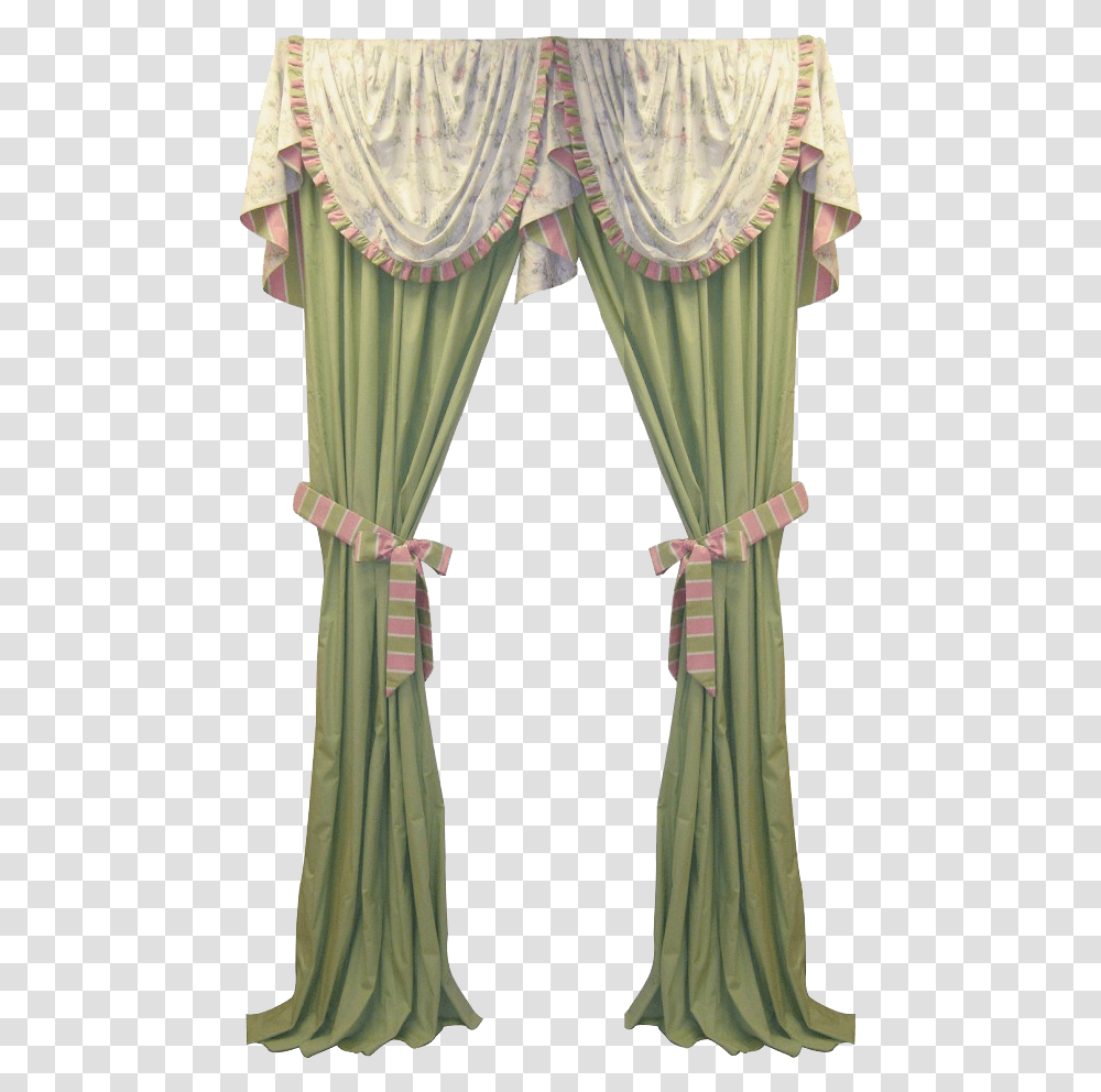 Victorian Curtain, Tree, Plant, Shower Curtain Transparent Png