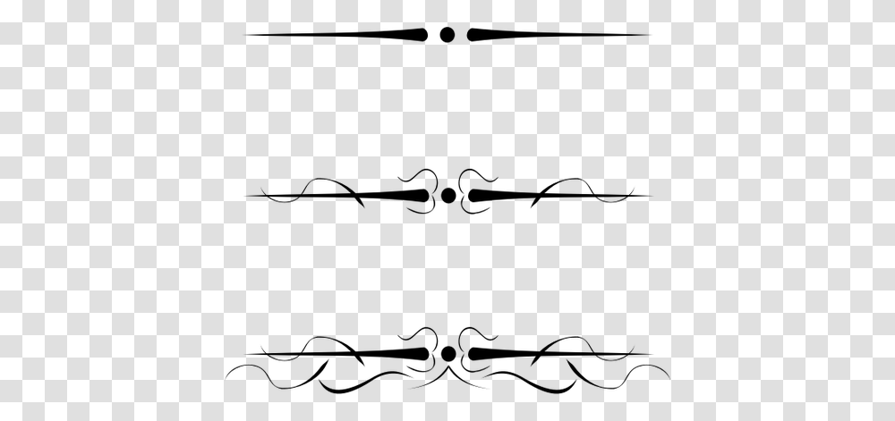 Victorian Decorative Underlines Vector Clip Art, Gray, World Of Warcraft Transparent Png