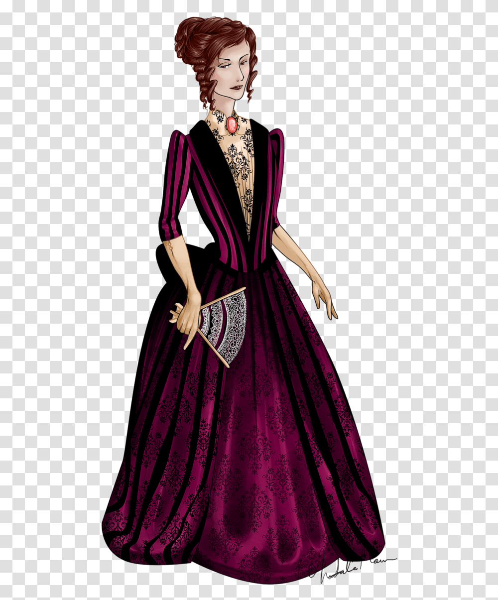 Victorian Download Victorian Woman, Apparel, Dress, Female Transparent Png