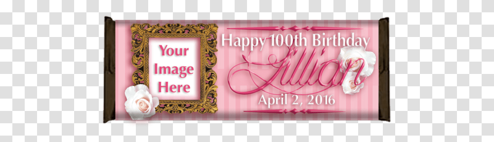 Victorian Frame Birthday Calligraphy, Text, Alphabet, Paper, Label Transparent Png