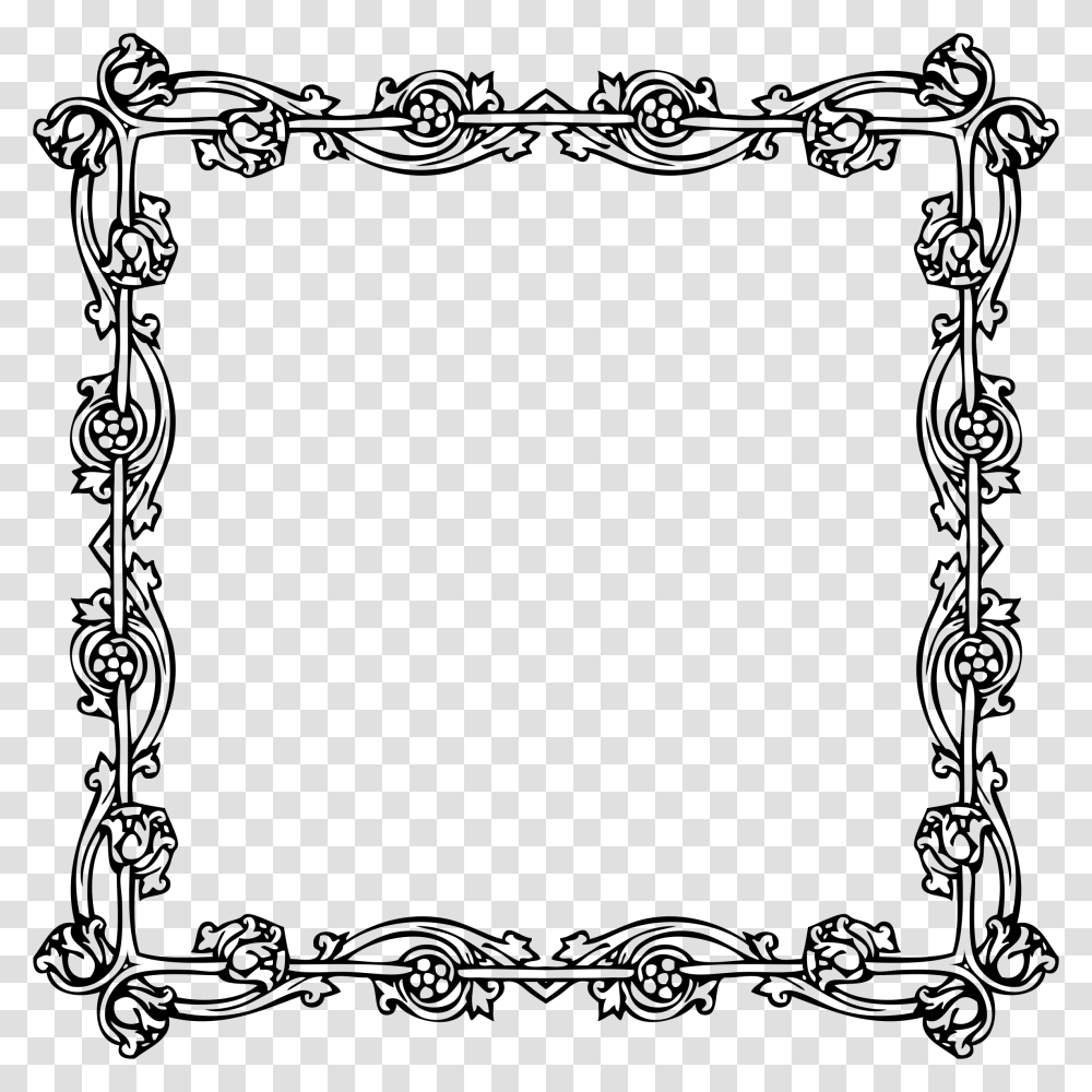 Victorian Frame Victorian Frame Images, Gray, World Of Warcraft Transparent Png