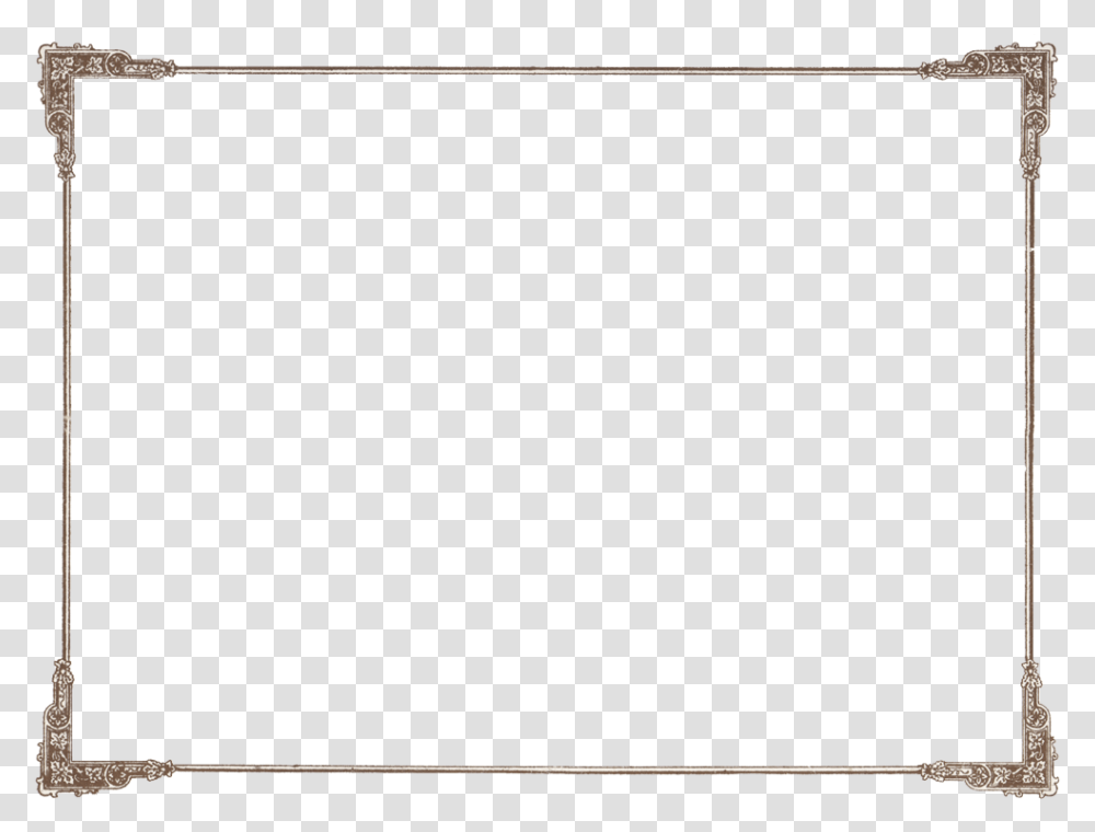 Victorian Frame Victorian Frame, Monitor, Screen, Electronics, Display Transparent Png