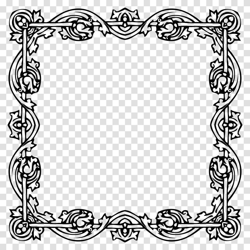Victorian Frames And Borders, Pattern, Oval, Gate, Floral Design Transparent Png