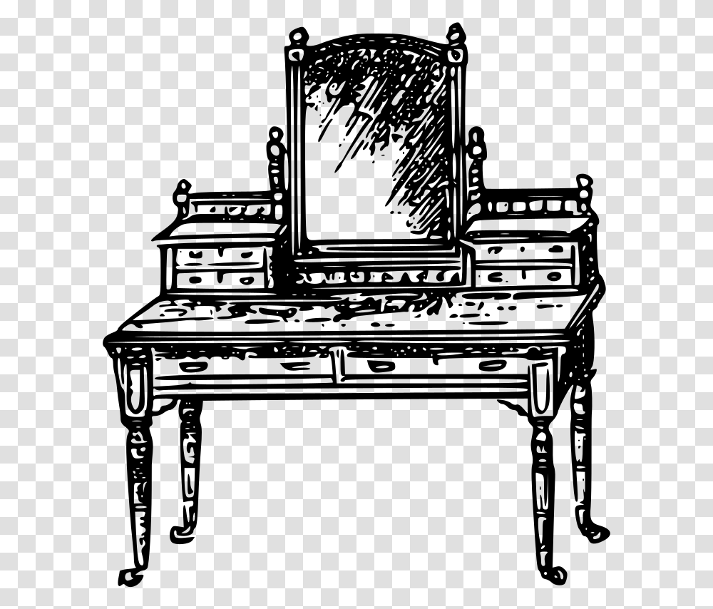 Victorian Furniture Clipart, Gray, World Of Warcraft Transparent Png