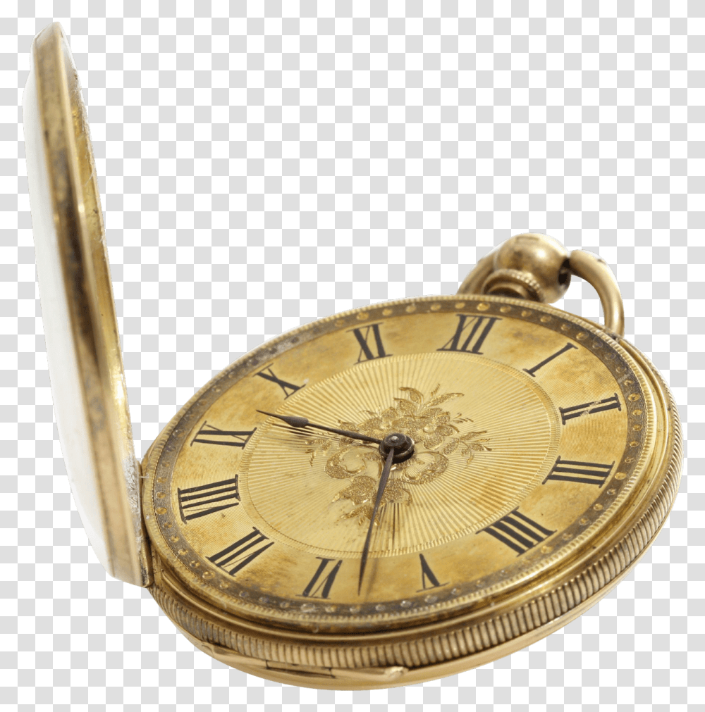 Victorian Gold Open Pocket Watch Old Pocket Watch Gold, Clock Tower, Architecture, Building, Wristwatch Transparent Png