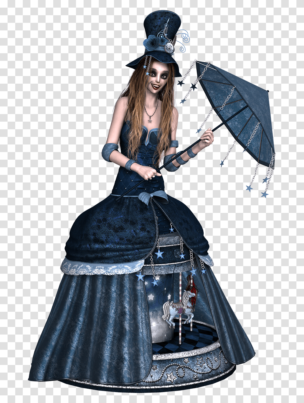Victorian Gothic Gothic Birthday, Female, Person, Dress Transparent Png