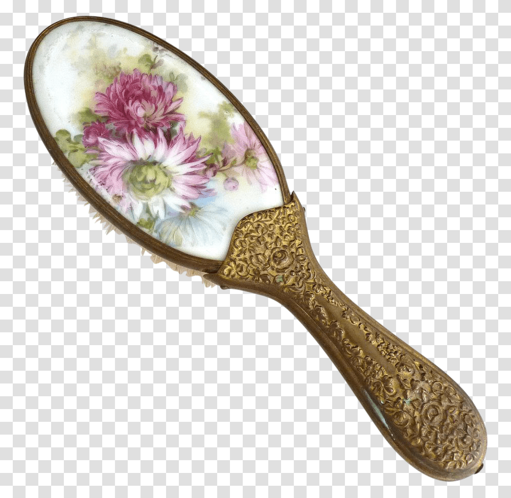 Victorian Hair Brush, Magnifying, Spoon, Cutlery Transparent Png