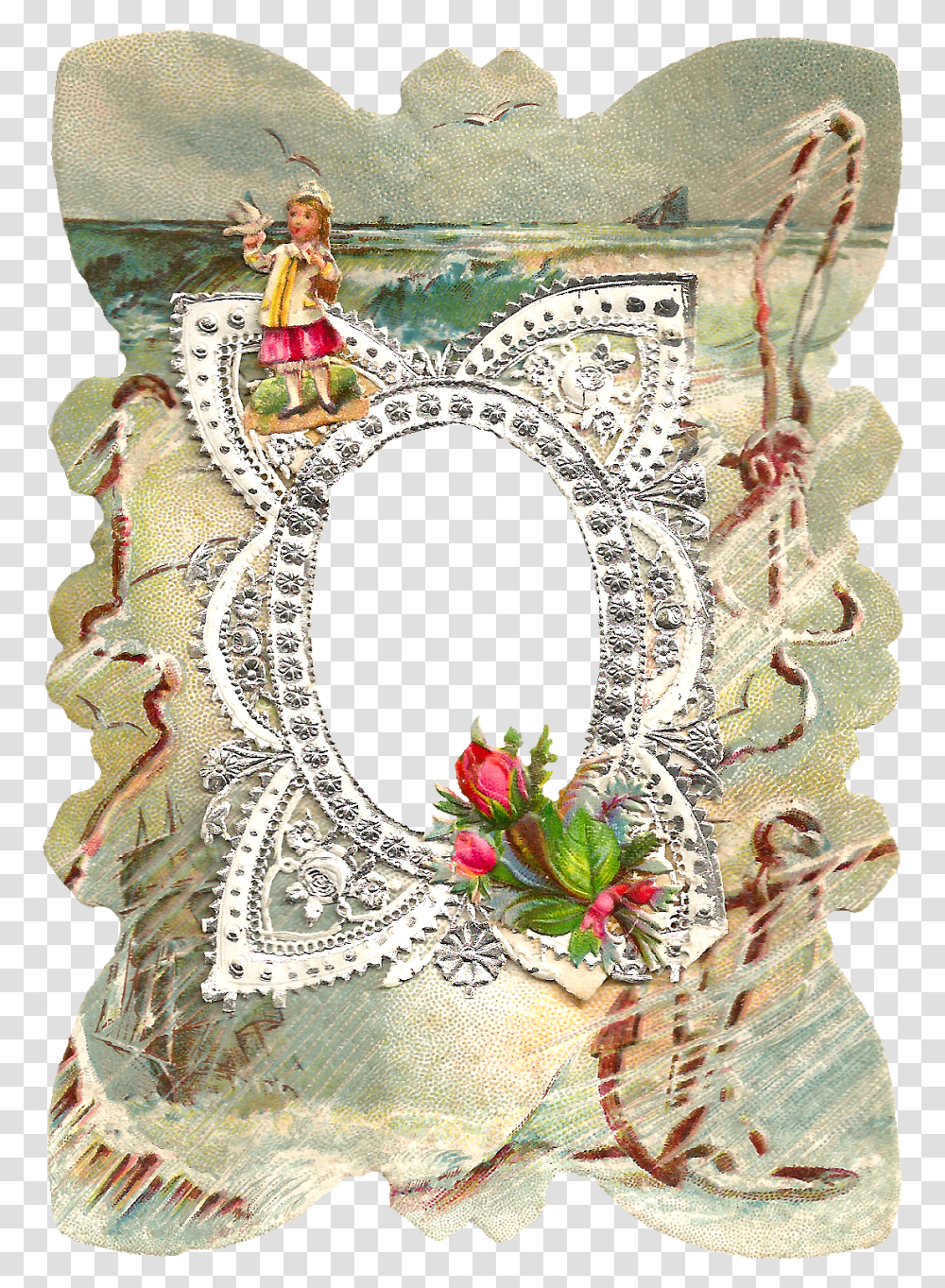 Victorian Photo Frames Free Designs Clip, Person, Pattern, Rug Transparent Png