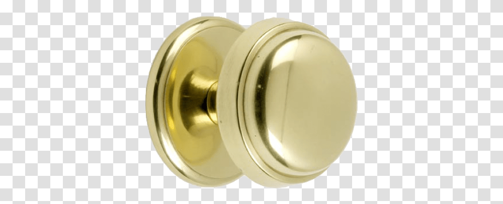 Victorian Polished Brass Edged Centre Door Knob Brass, Lock, Tape, Brass Section, Musical Instrument Transparent Png