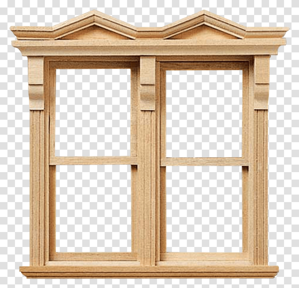 Victorian Side By Side Non Working Dollhouse Window, Picture Window Transparent Png