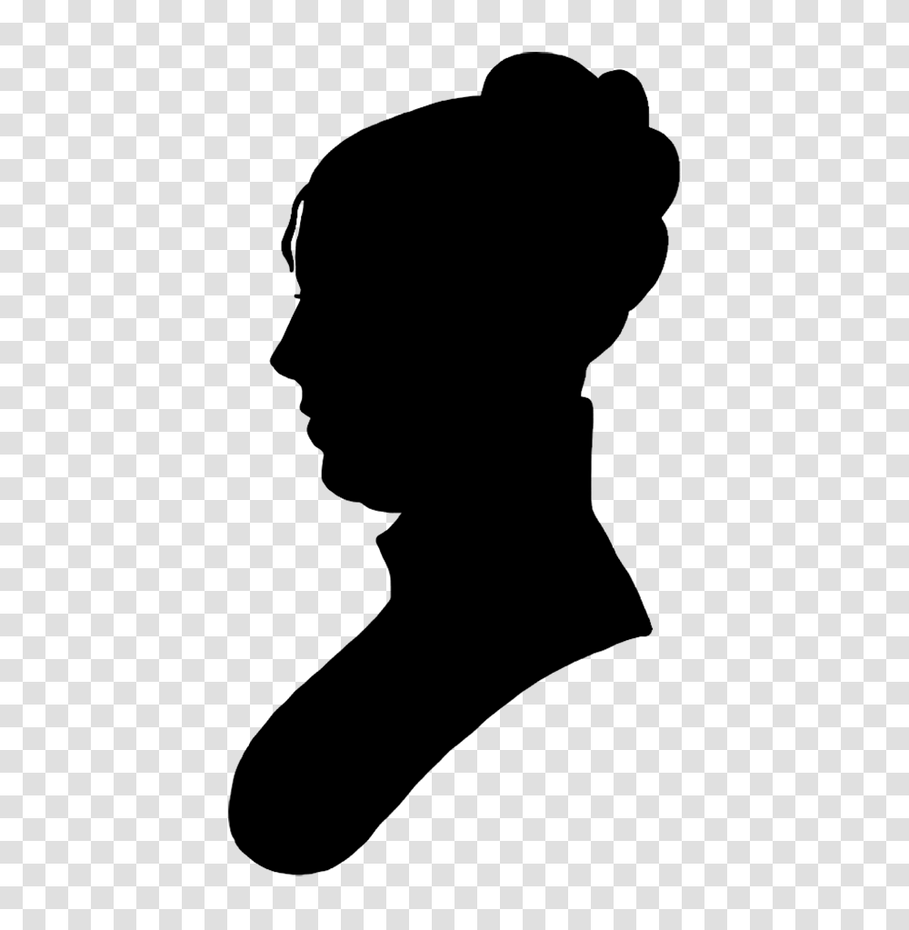 Victorian Silhouette Clipart, Electronics, Monitor, Screen, Display Transparent Png