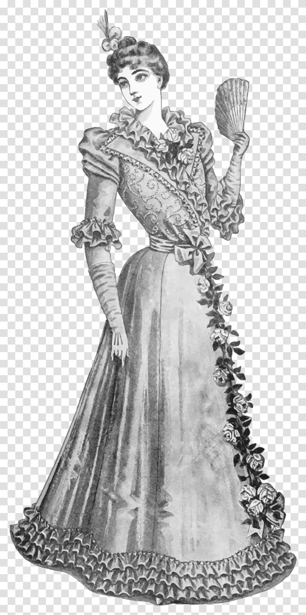 Victorian Woman Background, Person, Sleeve, Female Transparent Png