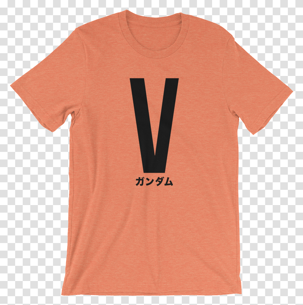 Victory Gundam Series Heather Orange From Zakuaurelius Tekkadan Logo, Clothing, Apparel, T-Shirt Transparent Png