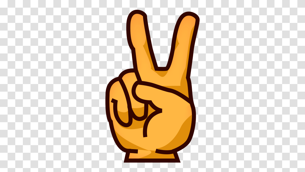Victory Hand Emoji For Facebook Email & Sms Id 12303 Victory Hand Sign Emoji, Text, Symbol, Leisure Activities, Alphabet Transparent Png