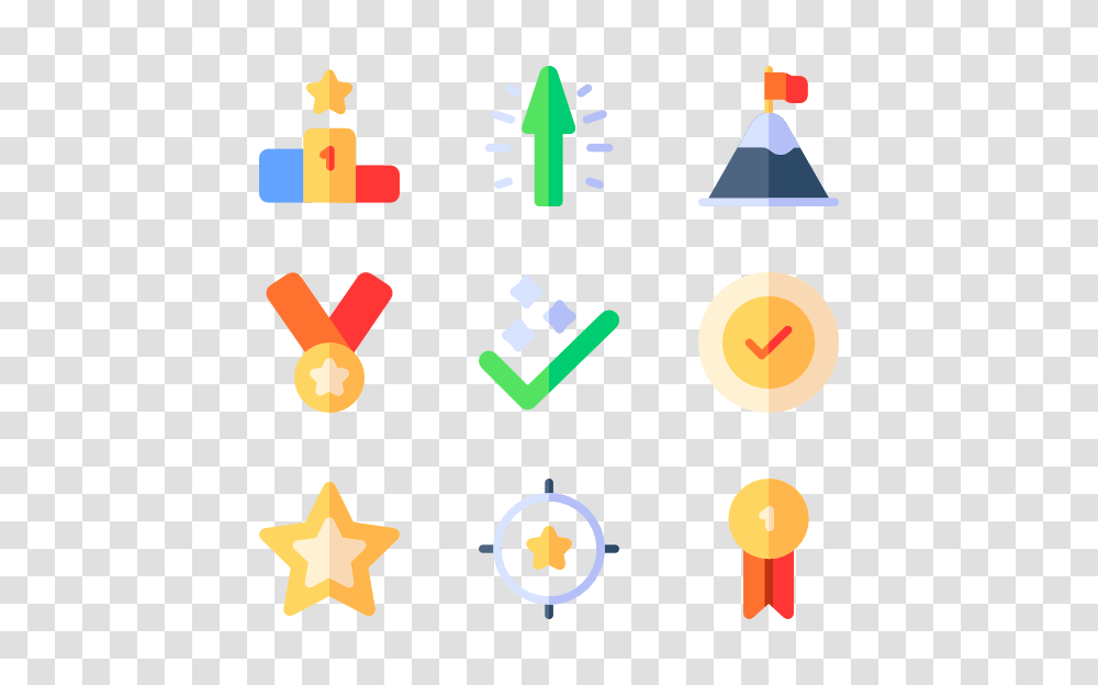 Victory Icons, Star Symbol, Juggling, Number Transparent Png