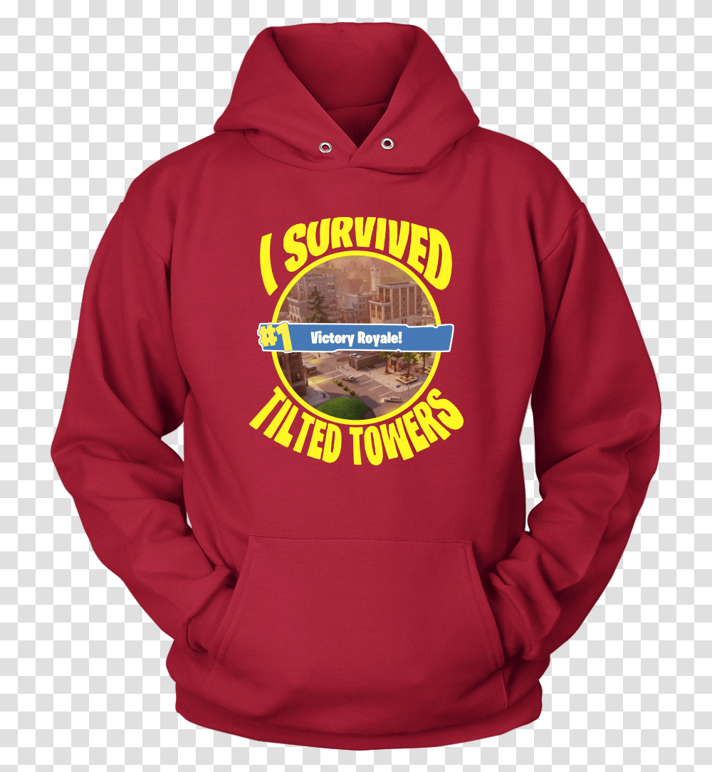 Victory Royale Tilted Towers Shirts Hoodie, Clothing, Apparel, Sweatshirt, Sweater Transparent Png