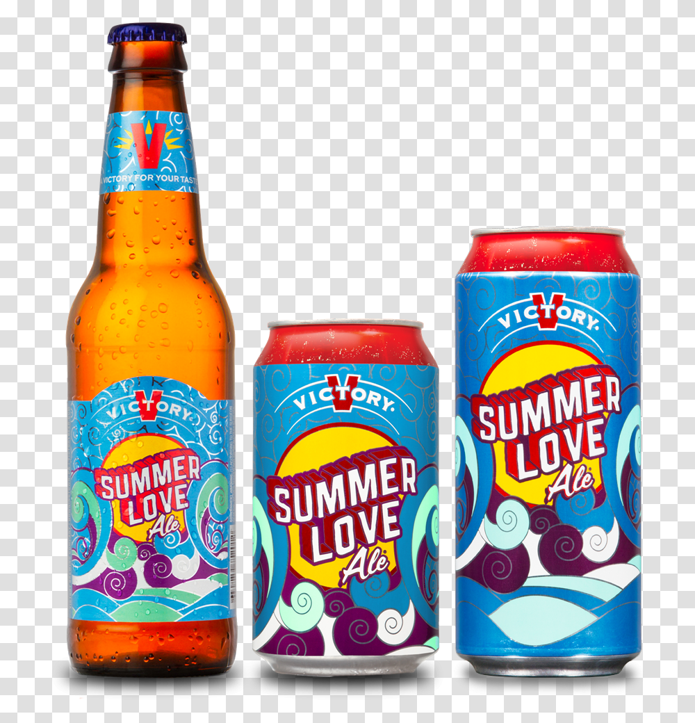 Victory Summer Love Ale, Beer, Alcohol, Beverage, Drink Transparent Png