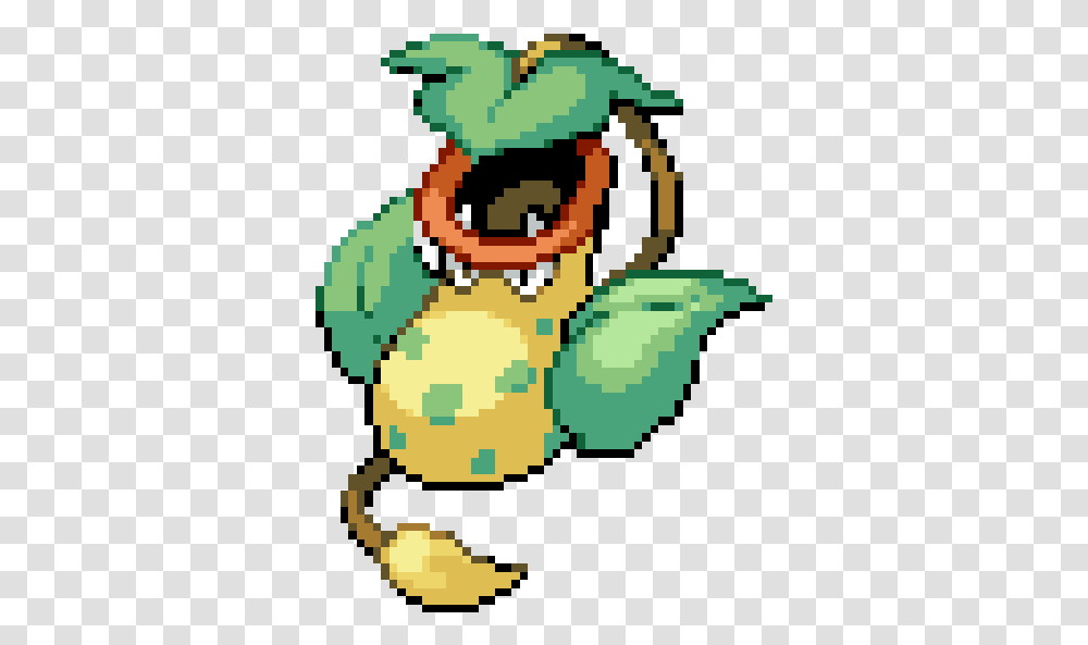 Victreebel Pokemon Black And White Wiki Guide Ign Victreebel Sprite, Rug, Face, Plant, Rattle Transparent Png