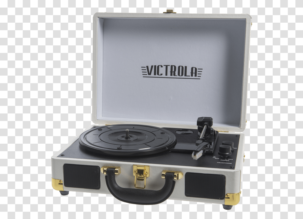 Victrola Bluetooth Portable Suitcase Briefcase, Electronics, Monitor, Screen, Display Transparent Png