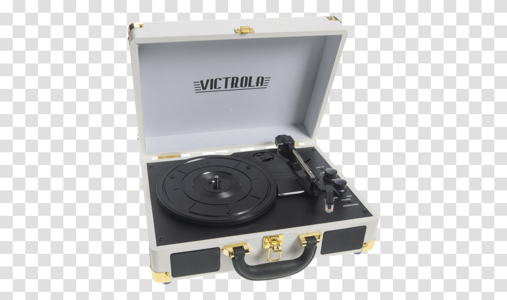 Victrola Portable Suitcase Record Player, Electronics, Camera, Tape Player, Briefcase Transparent Png