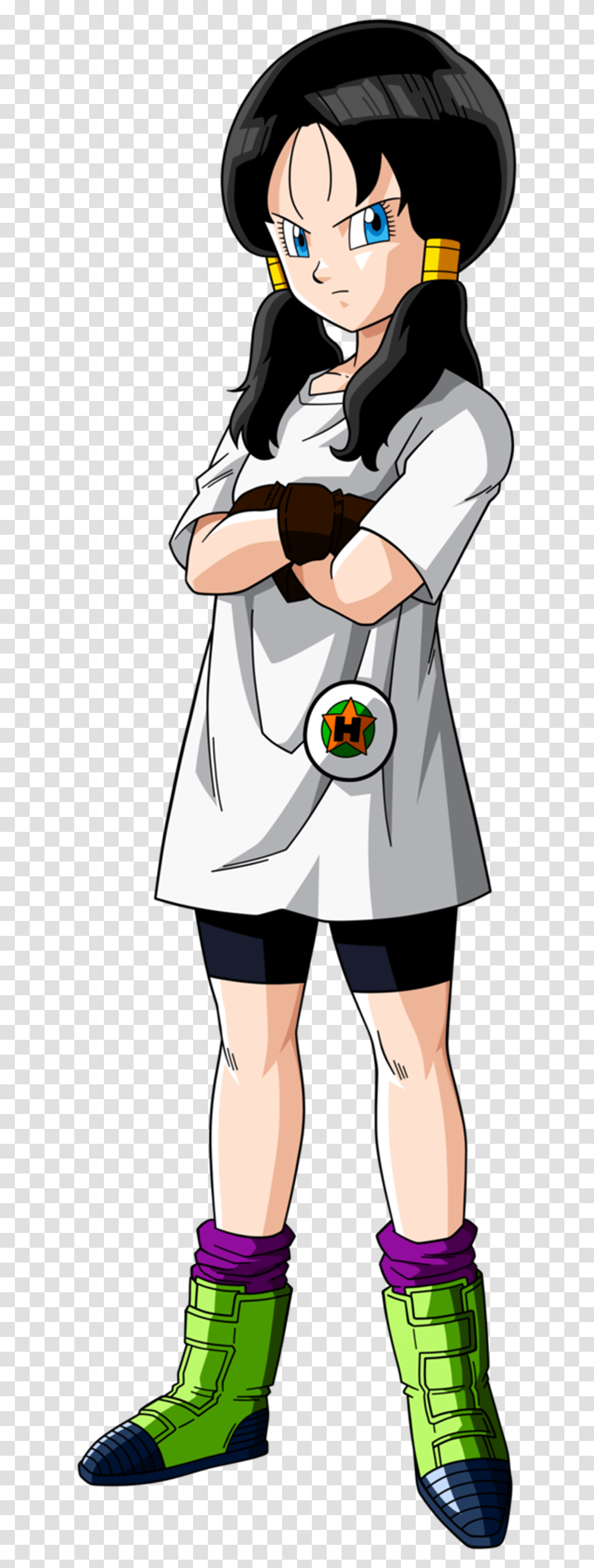 Videl Dbz, Person, Shoe, Shirt Transparent Png