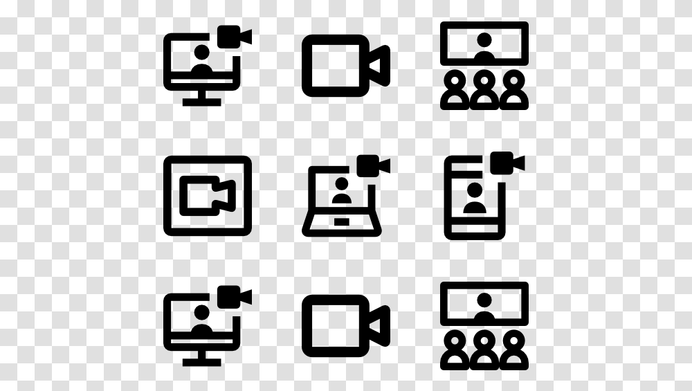 Video Call Technology Icons, Gray, World Of Warcraft Transparent Png