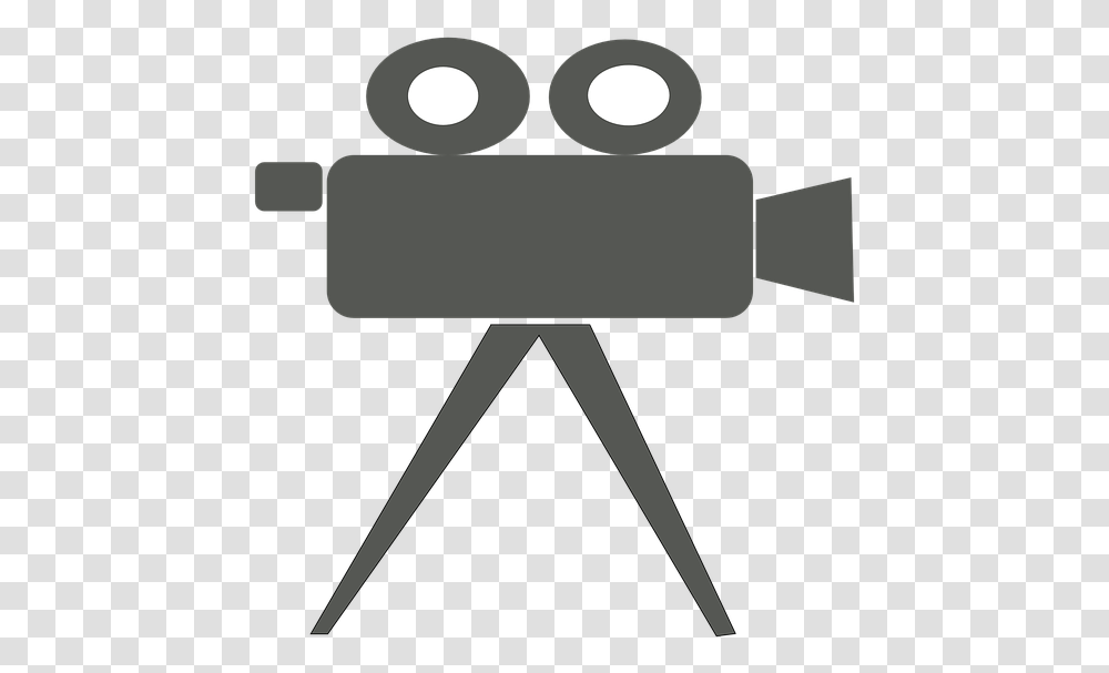 Video Camera Clipart Black And White, Tripod, Tool, Brick, Clamp Transparent Png