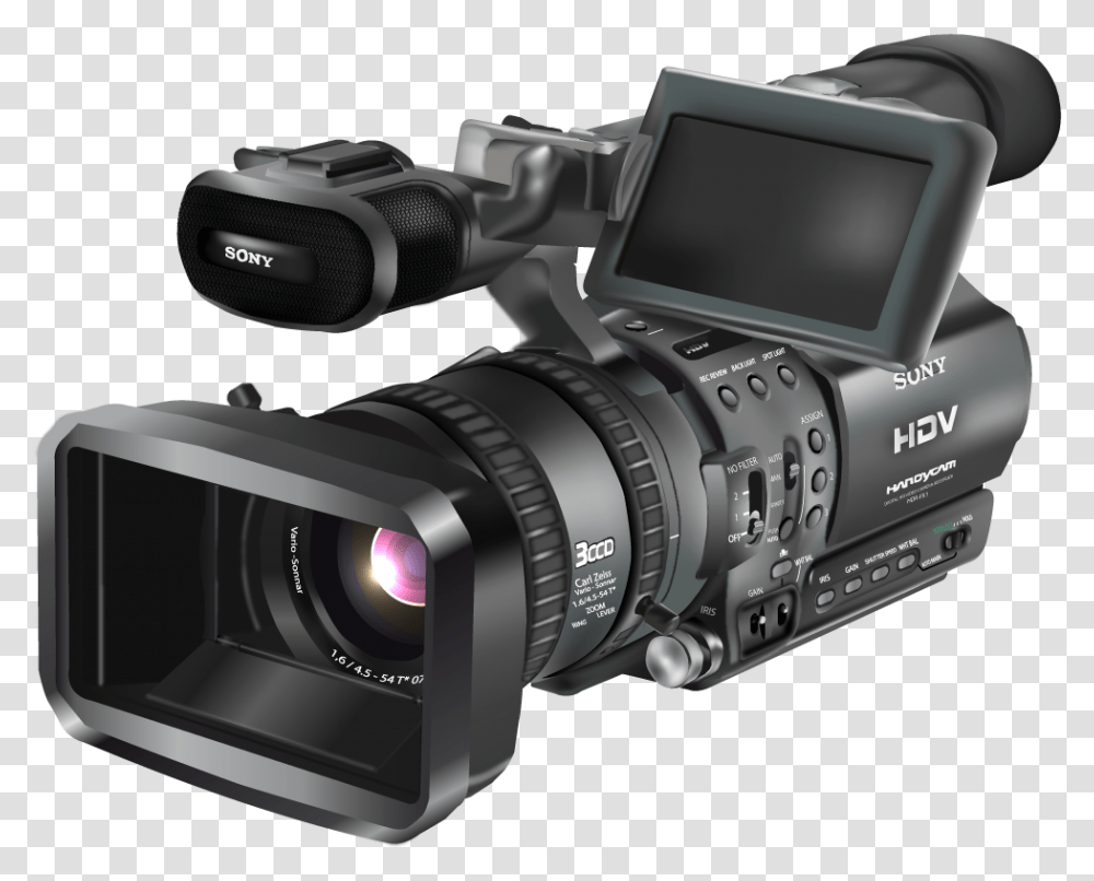 Video Camera, Electronics, Digital Camera Transparent Png