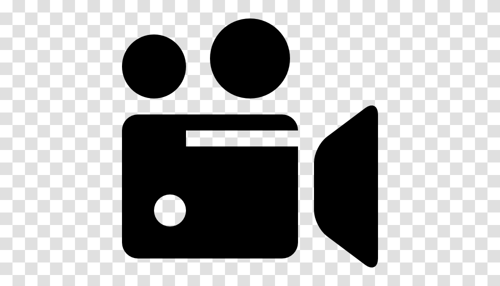 Video Camera, Electronics, Stencil Transparent Png