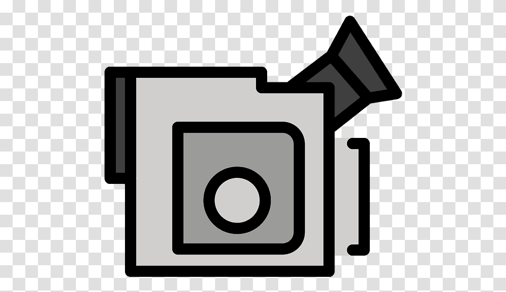 Video Camera Emoji Clipart Free Download, Electronics, Digital Camera, Mailbox, Letterbox Transparent Png