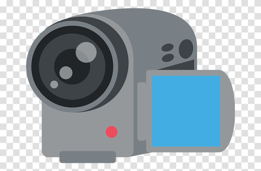 Video Camera Emoji Clipart Video Camera, Electronics, Webcam, Mailbox, Letterbox Transparent Png
