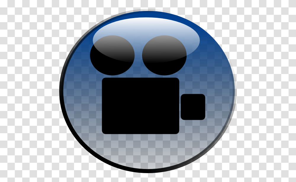 Video Camera Glossy Icon Clip Arts Download, Disk, Security Transparent Png