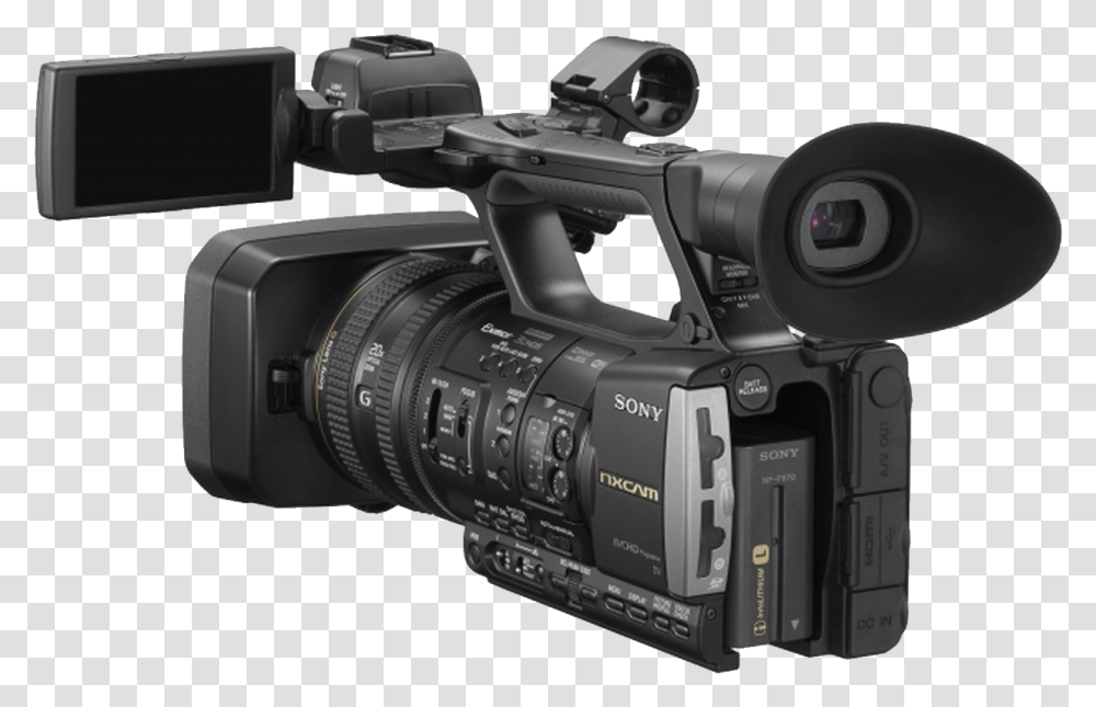 Video Camera Image Sony Nx1 Video Camera, Electronics, Digital Camera Transparent Png