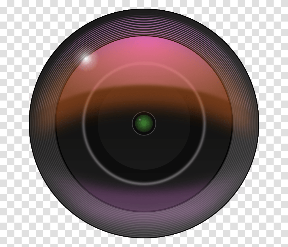 Video Camera Lens Circle, Electronics, Disk Transparent Png