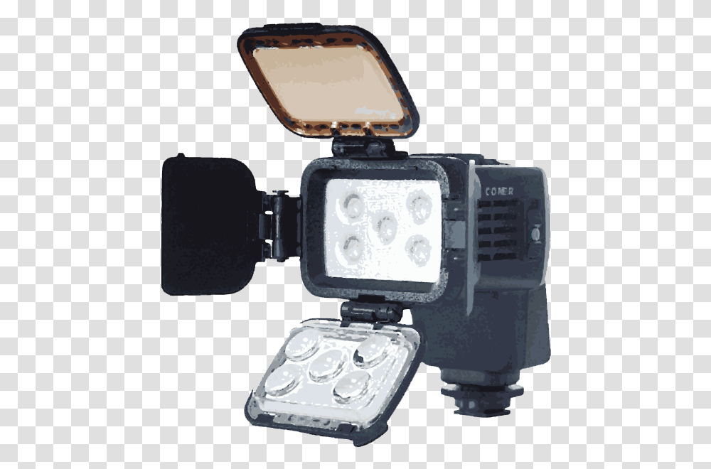 Video Camera Light, Lighting, Electronics, Wristwatch, Lamp Transparent Png