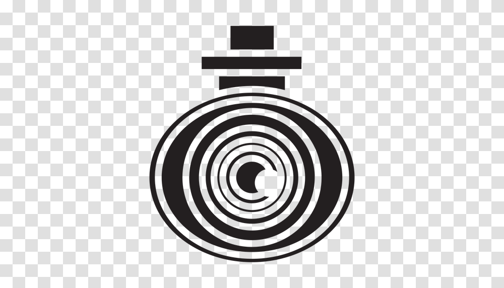 Video Camera Security Flat Icon, Spiral, Coil, Shooting Range Transparent Png