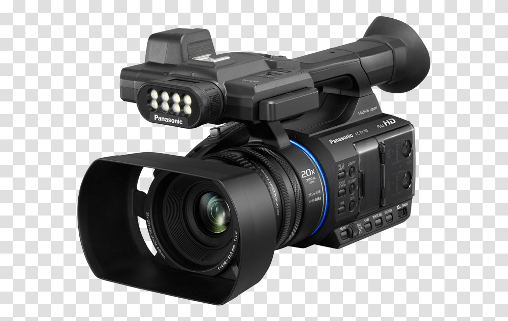 Video Cameras Panasonic Zoom Lens 1080p Camera Camera Video Panasonic Full Hd, Electronics Transparent Png