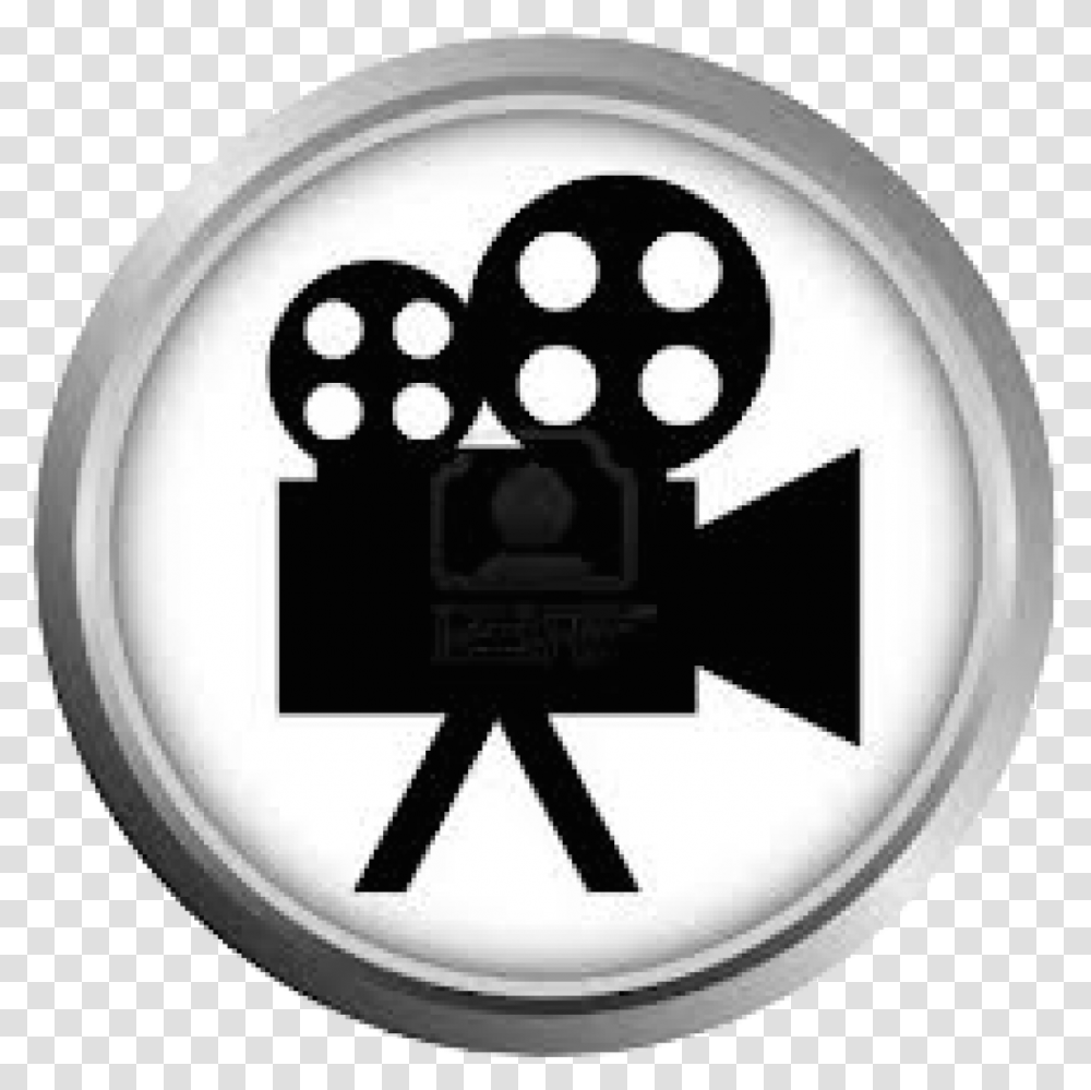 Video Cameras Silhouette Clip Art Video Recorder Silhouette Film Reel, Logo, Symbol, Trademark, Badge Transparent Png
