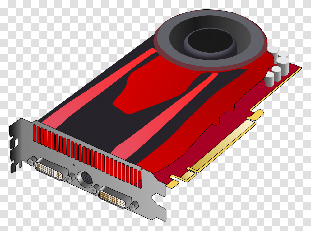Video Card Graphics Card Vector, Electronics, Hardware, Dynamite, Bomb Transparent Png