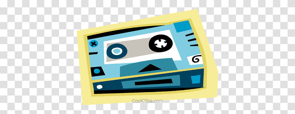Video Cassette Tape Royalty Free Vector Clip Art Illustration Transparent Png