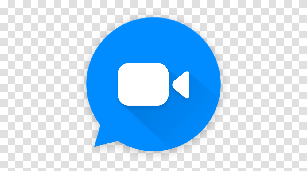 Video Chat Camera Blue Icon Pnglib - Free Library Dot, Text, Symbol, Logo, Trademark Transparent Png
