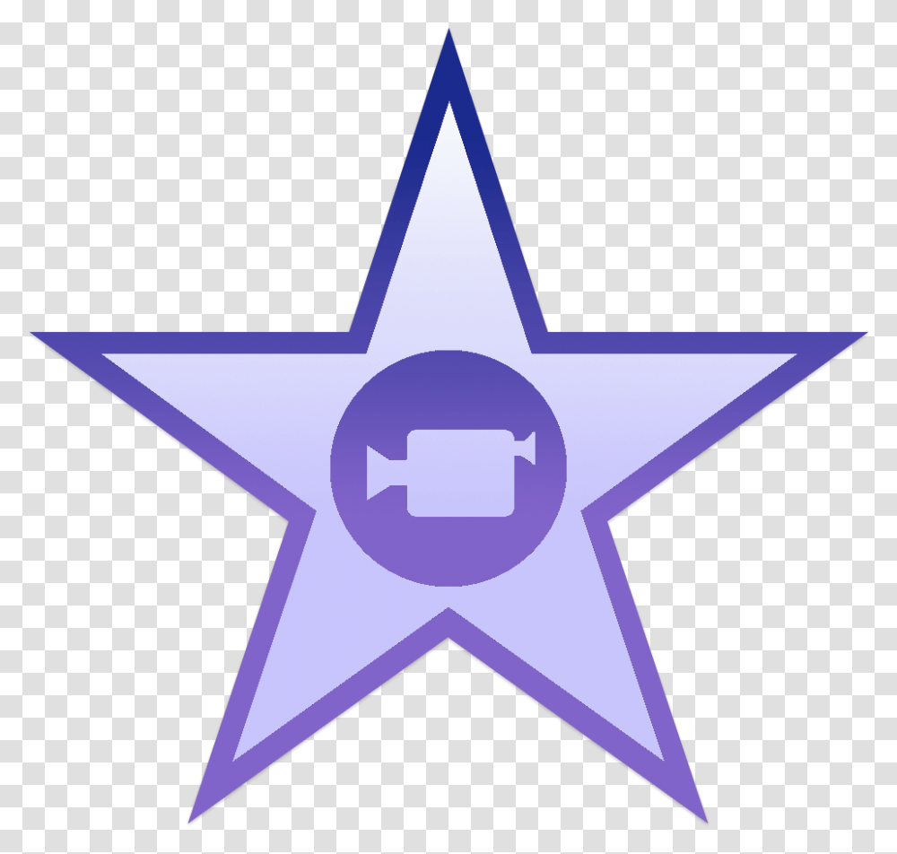 Video Clipart Imovie Dallas Cowboys 50th Anniversary Logo, Symbol, Star Symbol, Cross Transparent Png