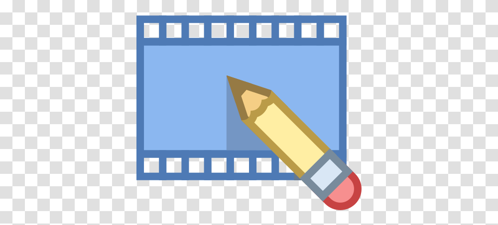 Video Edit Icon Icon, Pencil Transparent Png