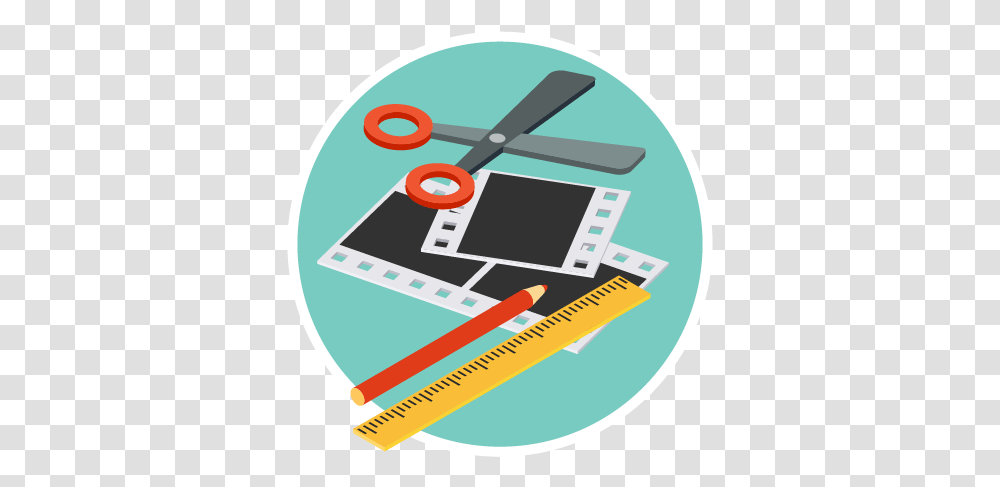 Video Editing Icon Office Instrument, Weapon, Weaponry, Blade, Scissors Transparent Png