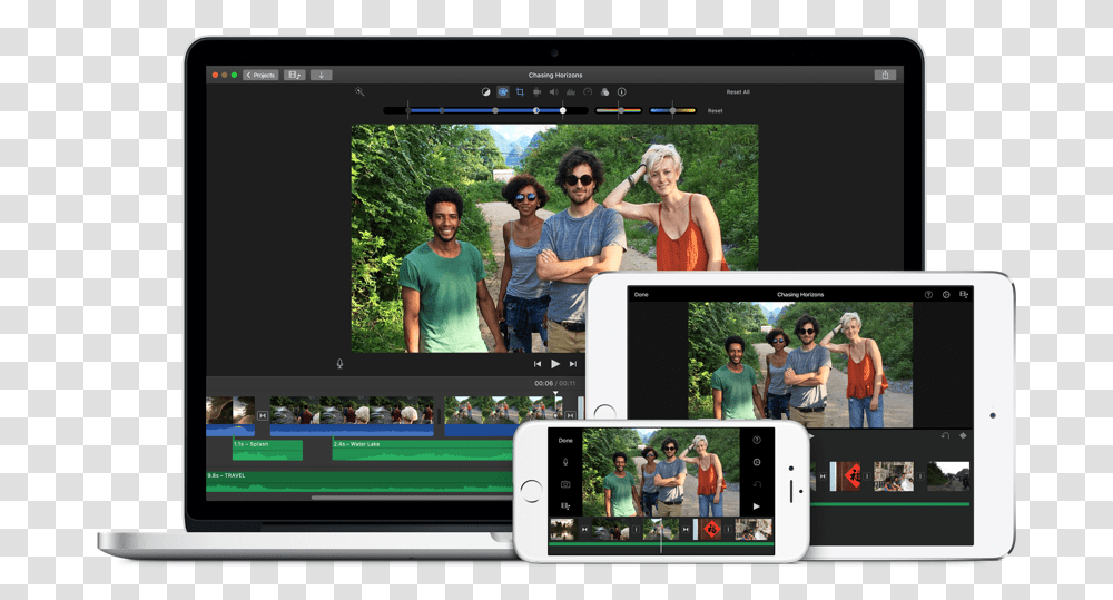 Video Editing Imovie Apple, Computer, Electronics, Person, Human Transparent Png