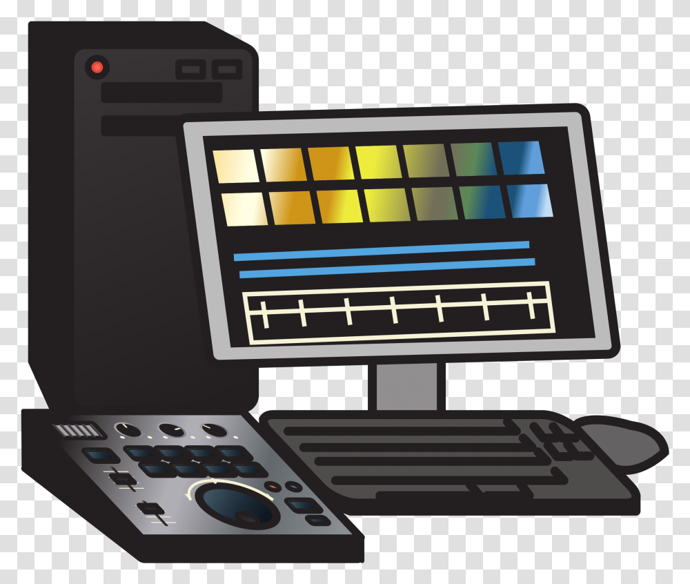 Video Editor Editing Clip Art, Computer Keyboard, Computer Hardware, Electronics, Machine Transparent Png