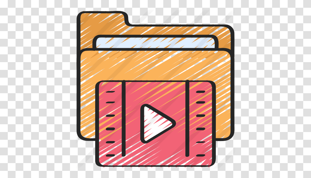 Video Folder Vertical, Text, Label, Electronics, File Transparent Png